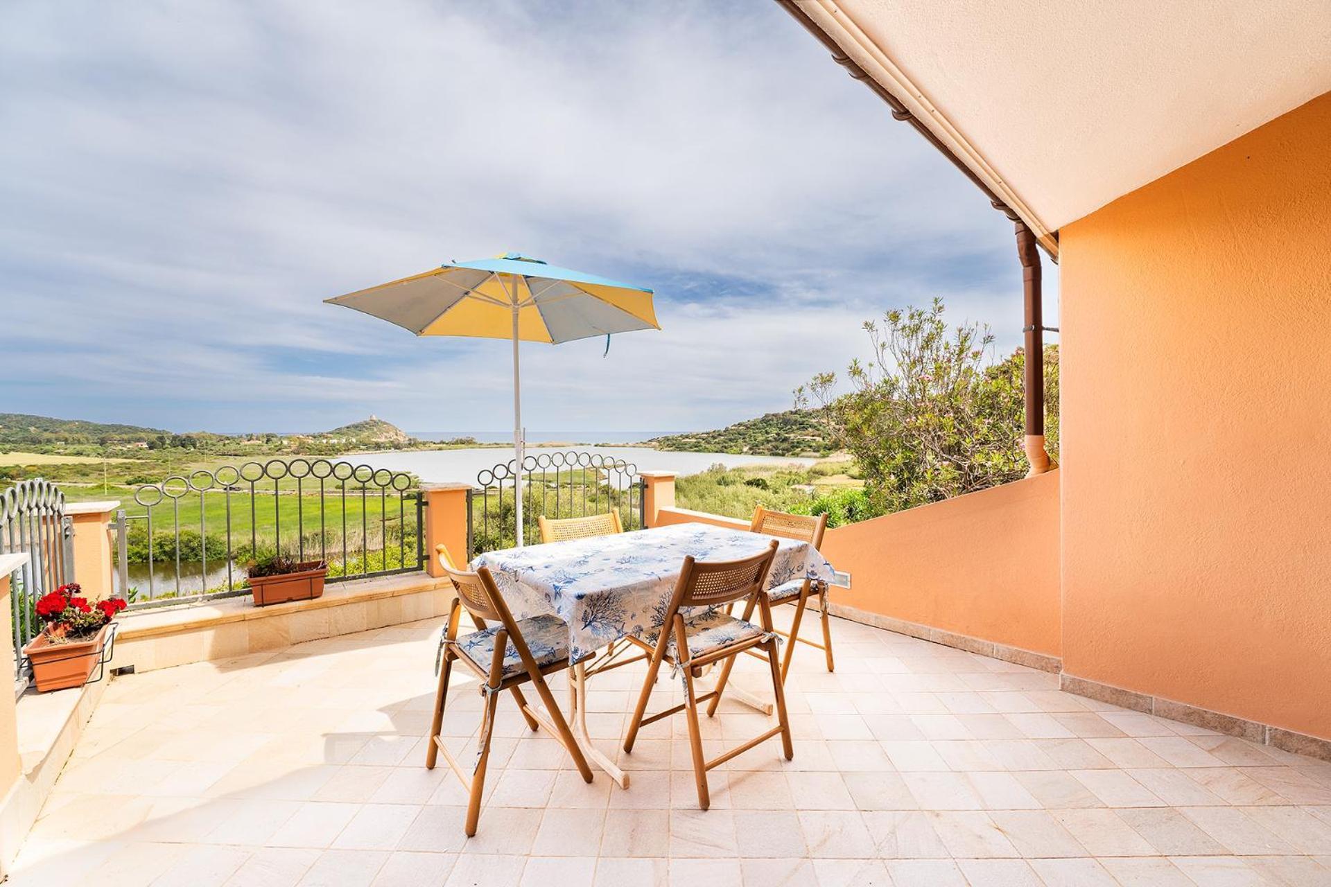 Casa Daniela, Vista Mare Sea View Διαμέρισμα Chia Εξωτερικό φωτογραφία